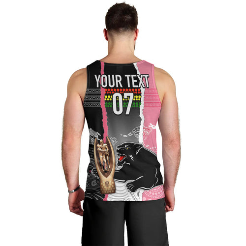 personalised-panther-rugby-nrl-premiers-men-tank-top-panther-pride-black-pink-aboriginal-mix-art