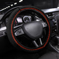 Panther Rugby NRL Premiers Steering Wheel Cover Panther Pride Black & Pink Aboriginal Mix Art