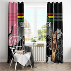 personalised-panther-rugby-nrl-premiers-window-curtain-panther-pride-black-pink-aboriginal-mix-art