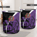 Australia ANZAC Day Laundry Basket Animals of War - Lest We Forget