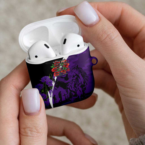 Australia ANZAC Day AirPods Case Animals of War - Lest We Forget