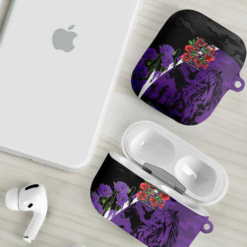 Australia ANZAC Day AirPods Case Animals of War - Lest We Forget