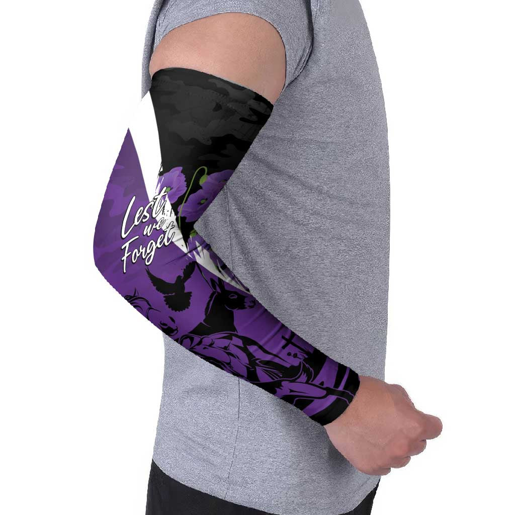 Australia ANZAC Day Arm Sleeves Animals of War - Lest We Forget