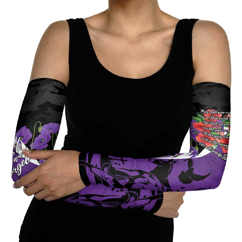 Australia ANZAC Day Arm Sleeves Animals of War - Lest We Forget