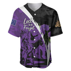 Australia ANZAC Day Baseball Jersey Animals of War - Lest We Forget