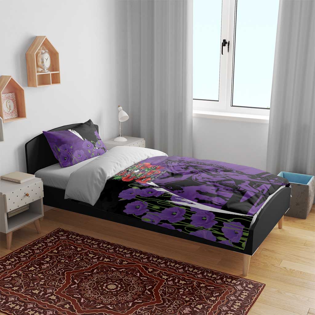 Australia ANZAC Day Bedding Set Animals of War - Lest We Forget