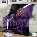 Australia ANZAC Day Blanket Animals of War - Lest We Forget