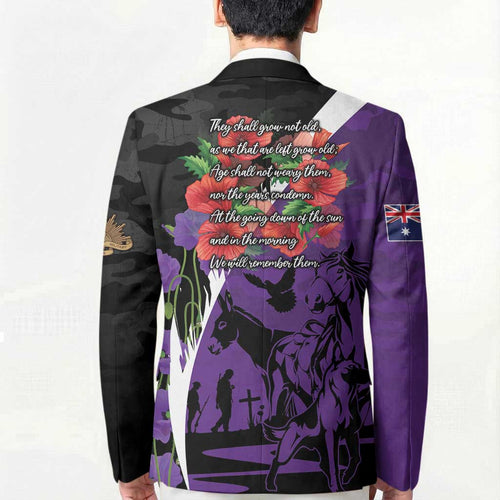 Australia ANZAC Day Blazer Animals of War - Lest We Forget