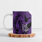Australia ANZAC Day Ceramic Mug Animals of War - Lest We Forget
