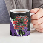 Australia ANZAC Day Ceramic Mug Animals of War - Lest We Forget