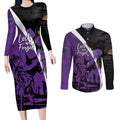 Australia ANZAC Day Couples Matching Long Sleeve Bodycon Dress and Long Sleeve Button Shirt Animals of War - Lest We Forget