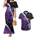 Australia ANZAC Day Couples Matching Mermaid Dress and Hawaiian Shirt Animals of War - Lest We Forget