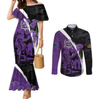Australia ANZAC Day Couples Matching Mermaid Dress and Long Sleeve Button Shirt Animals of War - Lest We Forget