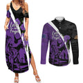 Australia ANZAC Day Couples Matching Summer Maxi Dress and Long Sleeve Button Shirt Animals of War - Lest We Forget