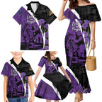 Australia ANZAC Day Family Matching Mermaid Dress and Hawaiian Shirt Animals of War - Lest We Forget