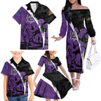 Australia ANZAC Day Family Matching Off The Shoulder Long Sleeve Dress and Hawaiian Shirt Animals of War - Lest We Forget