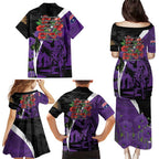 Australia ANZAC Day Family Matching Puletasi and Hawaiian Shirt Animals of War - Lest We Forget