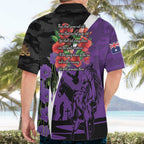 Australia ANZAC Day Hawaiian Shirt Animals of War - Lest We Forget