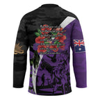 Australia ANZAC Day Hockey Jersey Animals of War - Lest We Forget