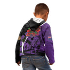 Australia ANZAC Day Kid Hoodie Animals of War - Lest We Forget