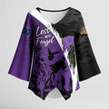 Australia ANZAC Day Kimono Sleeve Blouse Animals of War - Lest We Forget