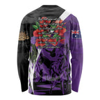 Australia ANZAC Day Long Sleeve Shirt Animals of War - Lest We Forget