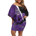 Australia ANZAC Day Off Shoulder Short Dress Animals of War - Lest We Forget