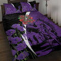 Australia ANZAC Day Quilt Bed Set Animals of War - Lest We Forget