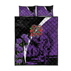 Australia ANZAC Day Quilt Bed Set Animals of War - Lest We Forget
