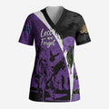 Australia ANZAC Day Scrub Top Animals of War - Lest We Forget