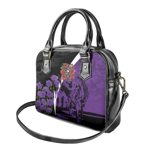 Australia ANZAC Day Shoulder Handbag Animals of War - Lest We Forget