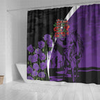 Australia ANZAC Day Shower Curtain Animals of War - Lest We Forget