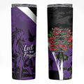 Australia ANZAC Day Skinny Tumbler Animals of War - Lest We Forget