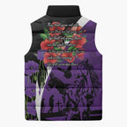 Australia ANZAC Day Sleeveless Puffer Jacket Animals of War - Lest We Forget