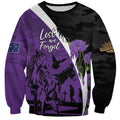 Australia ANZAC Day Sweatshirt Animals of War - Lest We Forget