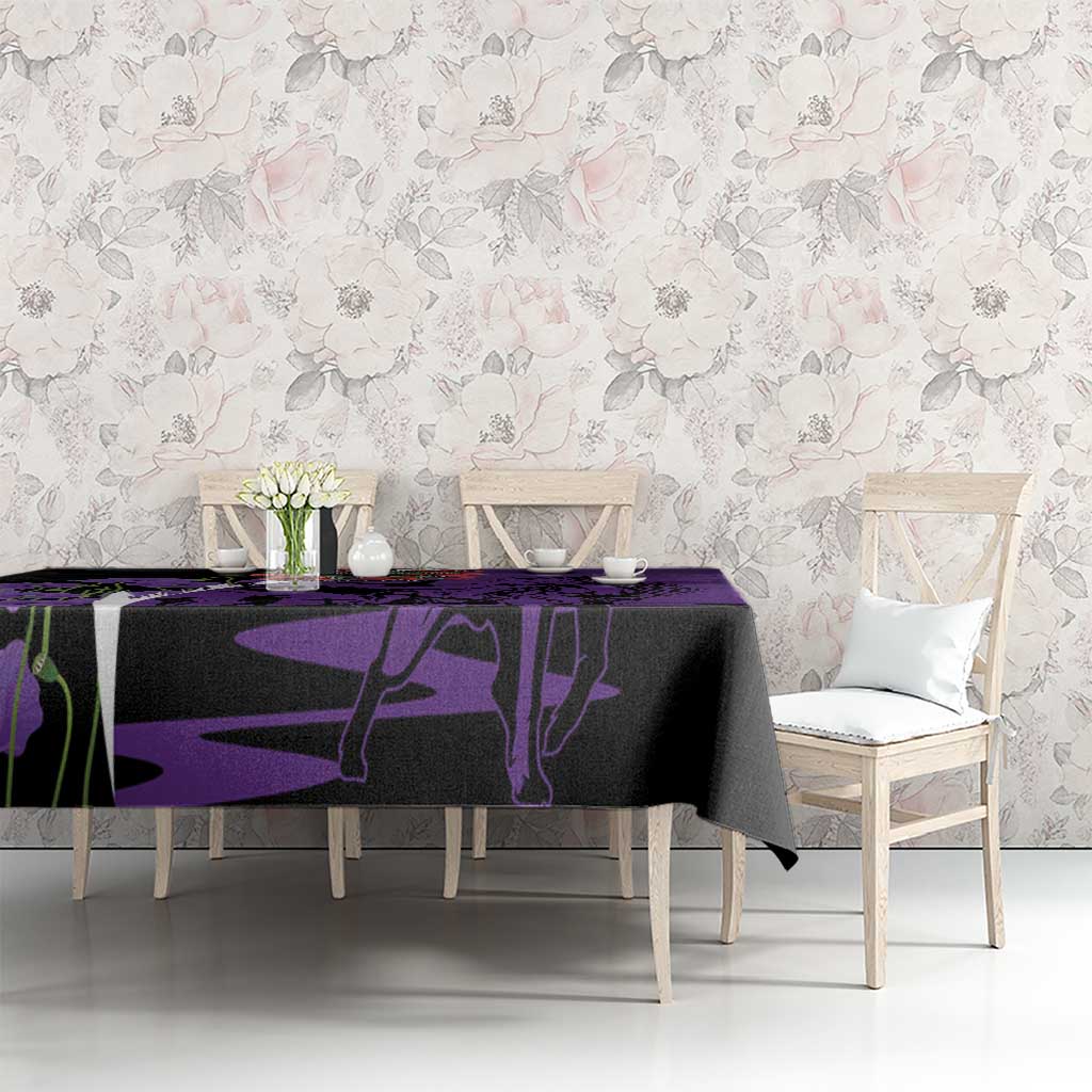 Australia ANZAC Day Tablecloth Animals of War - Lest We Forget