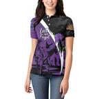 Australia ANZAC Day Women Polo Shirt Animals of War - Lest We Forget
