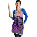 Australia ANZAC Animal Heroes Apron Purple Poppies