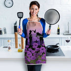 Australia ANZAC Animal Heroes Apron Purple Poppies