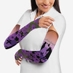 Australia ANZAC Animal Heroes Arm Sleeves Purple Poppies
