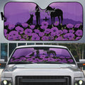 Australia ANZAC Animal Heroes Auto Sun Shade Purple Poppies
