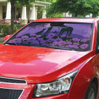 Australia ANZAC Animal Heroes Auto Sun Shade Purple Poppies