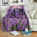 Australia ANZAC Animal Heroes Blanket Purple Poppies