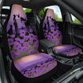 Australia ANZAC Animal Heroes Car Seat Cover Purple Poppies