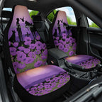 Australia ANZAC Animal Heroes Car Seat Cover Purple Poppies