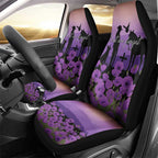 Australia ANZAC Animal Heroes Car Seat Cover Purple Poppies