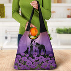 Australia ANZAC Animal Heroes Grocery Bag Purple Poppies