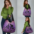 Australia ANZAC Animal Heroes Grocery Bag Purple Poppies