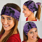 Australia ANZAC Animal Heroes Neck Gaiter Purple Poppies