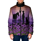 Australia ANZAC Animal Heroes Padded Jacket Purple Poppies